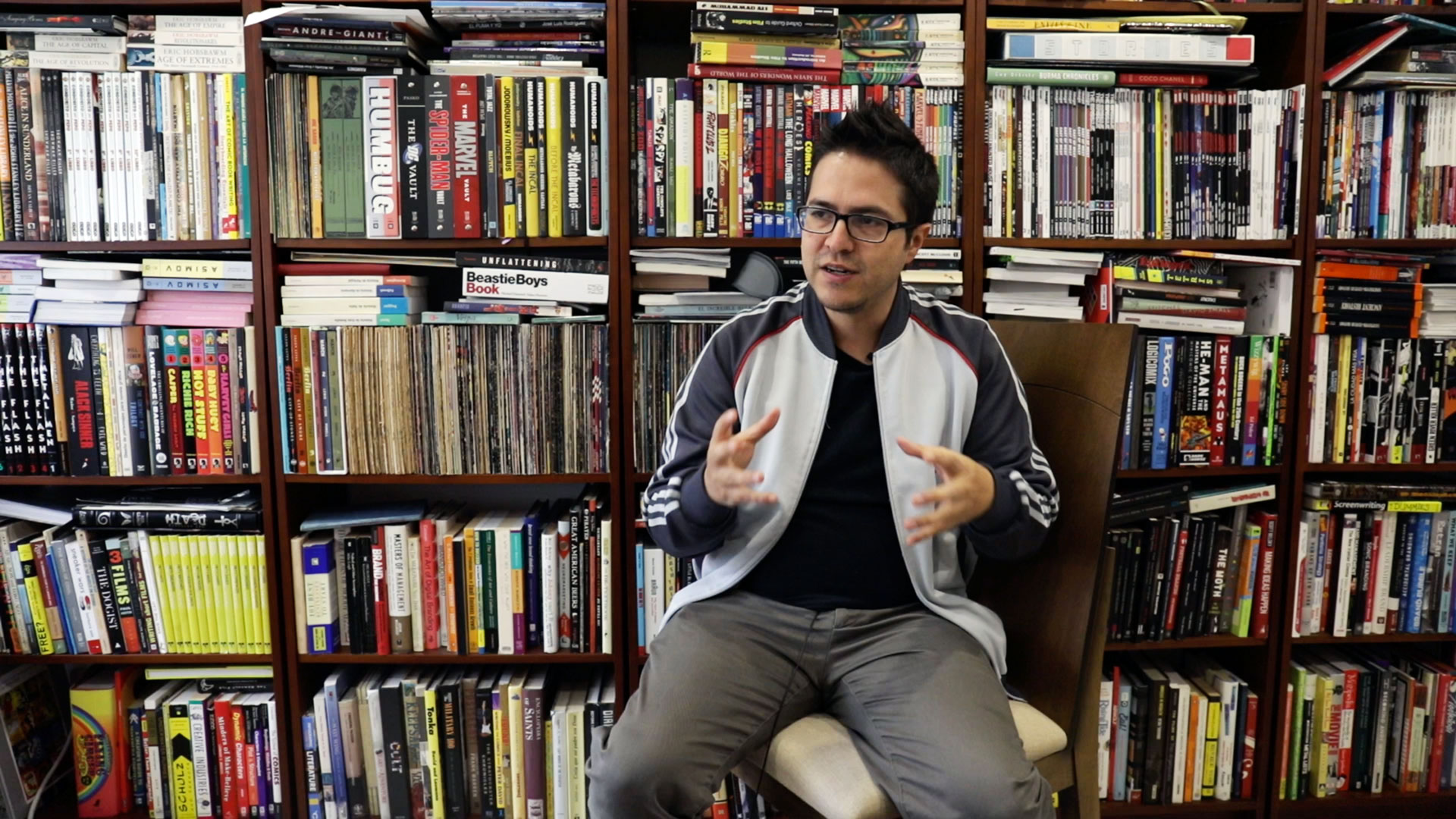 “Mi tarea es empoderar a la gente con libros, hacerles caer en cuenta que les permite vivir una mejor vida”.